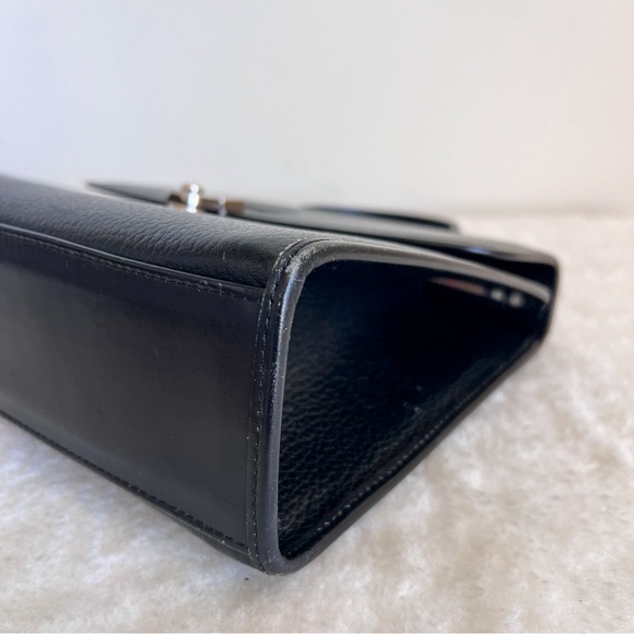 Burberry Leather Satchel Top handle Two Way Bag - Picture 14 of 16